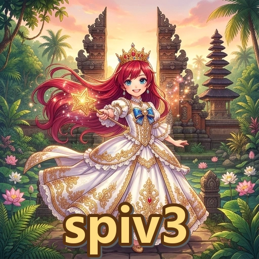 Visual batas anggaran spiv3 Indonesia untuk bermain bertanggung jawab, jam dan chip di latar gelap merah emas